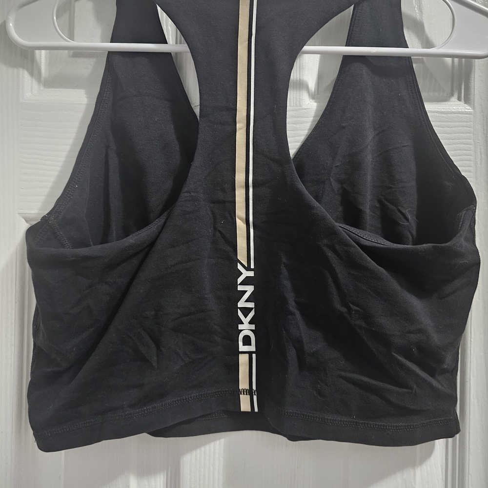 DKNY Black Racerback Top - Picture 2 of 2